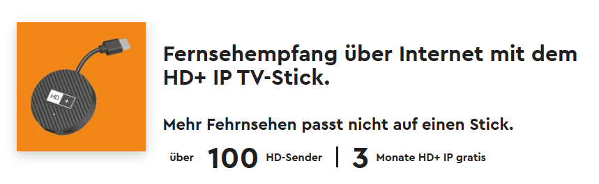 HD+ IP TV-Stick